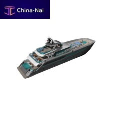 Catamaran super-yacht Majestic 40cruisingflybridgehydro-jet
