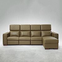Corner sofa AMALFIcontemporaryliving roomleather