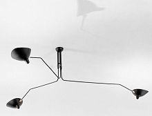 Original design ceiling light MCL-R3 metalby Serge Mouilletriple