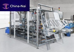 Wrap-around case packer automaticfor cardboard boxessachet