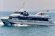 Catamaran passenger ship Princesa Icofor tourist excursions