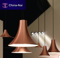 Pendant lamp SIRENSaluminumglasscontemporary