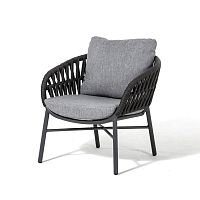 Contemporary armchair dropTextilene®ropealuminum