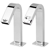 Washbasin hand dryer tap UCM092Acountertopelectronicchrome-plated brass