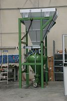 Dense phase pneumatic conveying system aspirationcontinuousdilute phase
