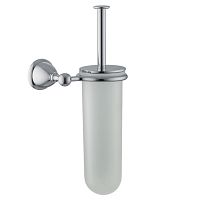 Chromed metal toilet brush F6046/1wall-mounted