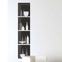 Wall-mounted decorative panel SHELVES#1Lcoverhigh-resistancepaper