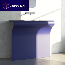 Free-standing washbasin DICIOTTOstainless steelcustomcustomizable