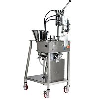 Semi-automatic filler-capper DB DOYPACKfor liquidsfor cosmetic productsfor cream