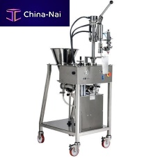 Semi-automatic filler-capper DB DOYPACKfor liquidsfor cosmetic productsfor cream