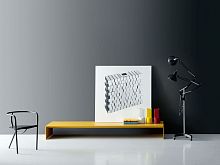 Contemporary bench MODERN LIGHT MDFmetalby Piero Lissoni