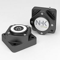 Flange bearing unit IP67 seriesself-aligningsphericalstainless steel