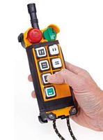 Crane remote control MICROMOTEterminalwith buttons
