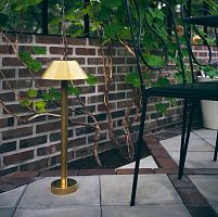 Garden bollard light Cakecontemporarycopperbrass