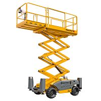 Self-propelled scissor lift COMPACT 10 DXdieselall-terrainoutdoor