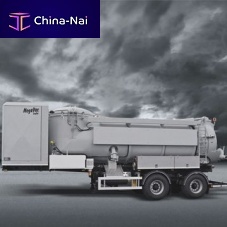 Diesel self-propelled trailer MEGAVAC 2-axlesuction