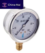Absolute pressure gauge 7311dialthreadedstainless steel