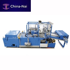 Automatic shrink wrapping machine RPfor cylindrical productsfor heat-shrink filmswith shrink tunnel