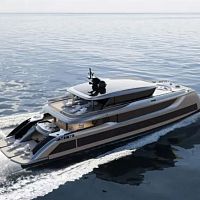 Catamaran super-yacht 40M ECOcruisingexplorerwheelhouse