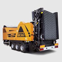 Mobile waste crusher-shredder AK 560 ECOPOWER PLUS