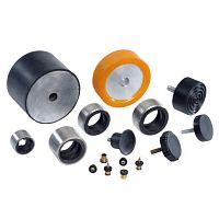 Metal bonded elastomer siliconerubbernatural rubber