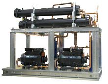 Water chiller semi-hermetic compressorwater-cooled