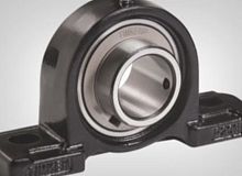 Sleeve bearing unit U seriessolid-blockwith ball bearingmetal
