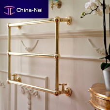 Hot water towel radiator SBSPAR3/2OLcontemporarymetalgolden