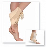 Ankle orthosis 7001open heelwith laces
