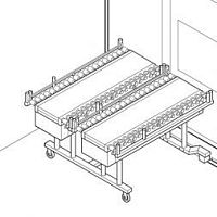 Sterilization service conveyor Dual loadermobile