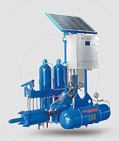 Hydraulic valve actuator LBP-1000pneumaticrotaryIP65