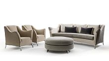 Traditional sofa CHARMfabricmulti-color3-seater