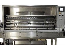 Water rinser for containersfor bottleslinear