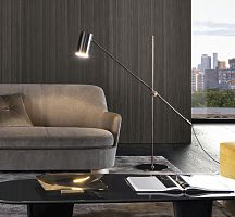 Floor-standing lamp KURSA : AT0102brasspainted metaloriginal design