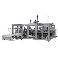 Vertical case packer CP4roboticfor boxesfood