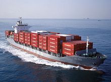 Container ship cargo ship