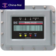 Multi-channel gas detection control unit X40LCD displayprogrammable