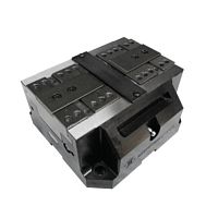 Universal vise UVH series hydrauliclow-profileself-centering