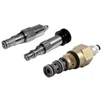 Pressure-reducing valve for actuators