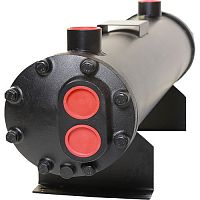 Shell and tube heat exchanger liquid/liquidsteelindustrial