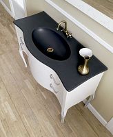 Free-standing washbasin cabinet VIVALDI 02MDFclassicwith drawers