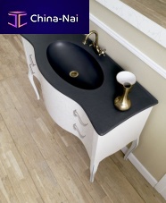 Free-standing washbasin cabinet VIVALDI 02MDFclassicwith drawers