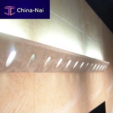Contemporary wall light CORNICE LUMINOSAindoormarblenatural stone