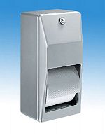 Wall-mounted toilet paper dispenser CHRX672stainless steelcommercial