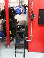 Rotary feeder for boilerfor fuel
