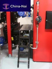 Rotary feeder for boilerfor fuel