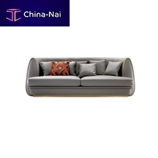 Contemporary sofa ULYSSE S 763fabricgray2-person