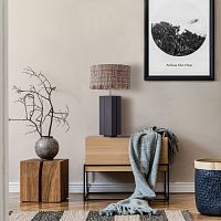 Table lamp ETIOPIA GMmetalwoodcontemporary
