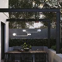 Pendant lamp SUPER Ometalcontemporaryoutdoor