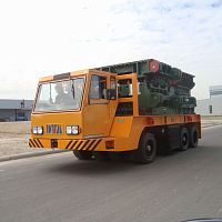 Electric platform truck 3-axle